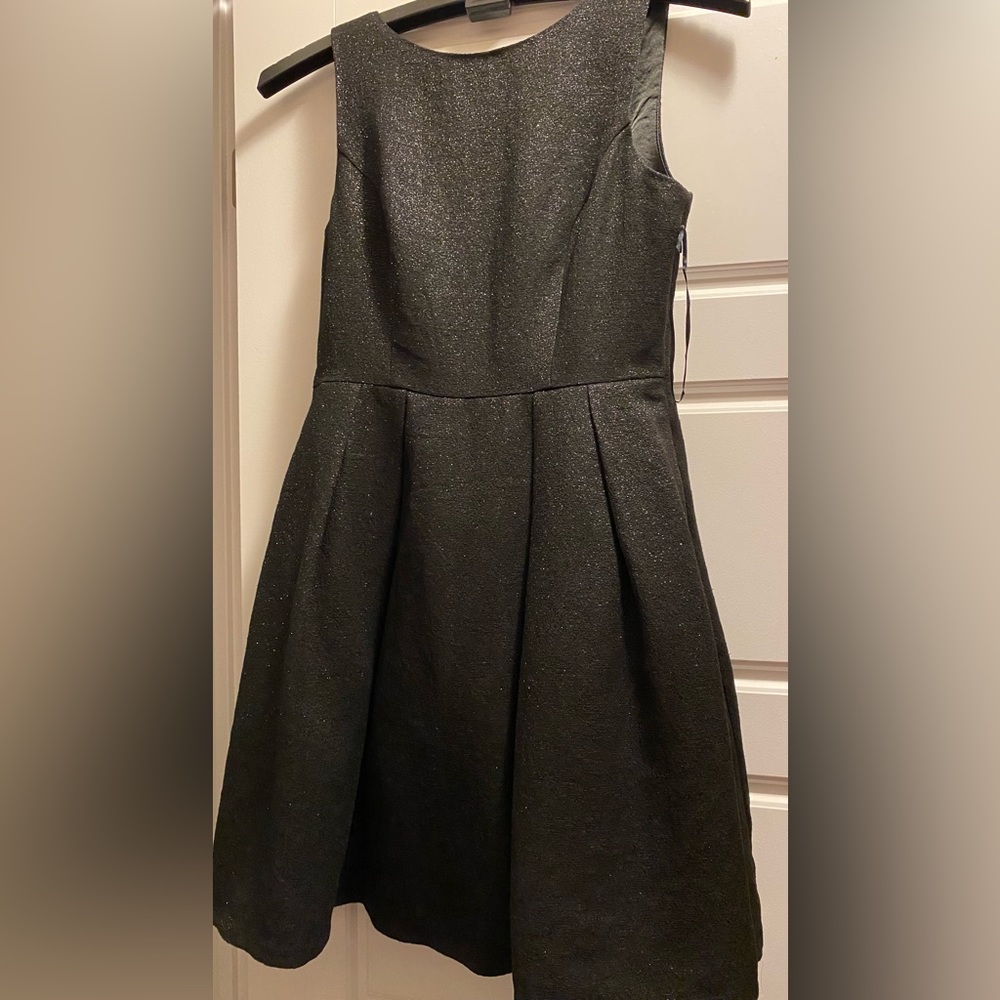 Big bow black sparkle medium INA dress